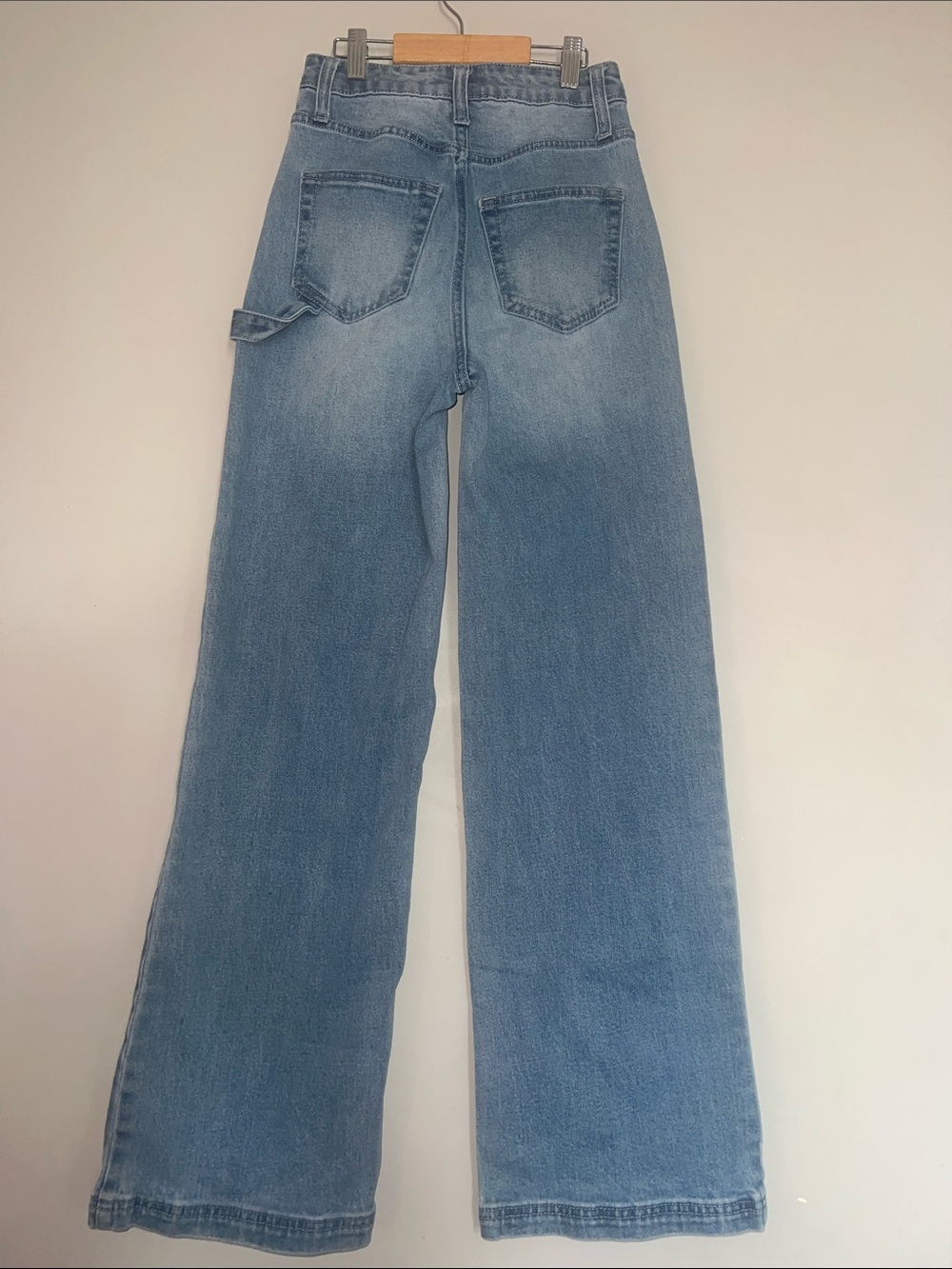 Juicy Couture Light Blue Wide-Leg Jeans - Picture 10 of 15